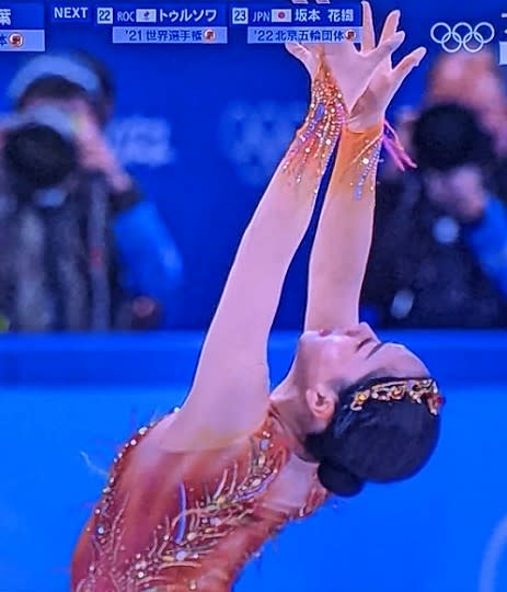 北京オリンピック2022 フィギュアスケート 女子シングルス フリー 
