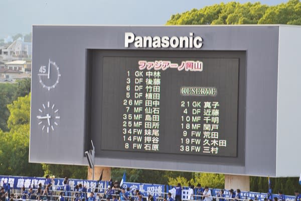 13 J2 節 A G大阪戦 観客版 写真から伝えるファジアーノ岡山とマイライフ