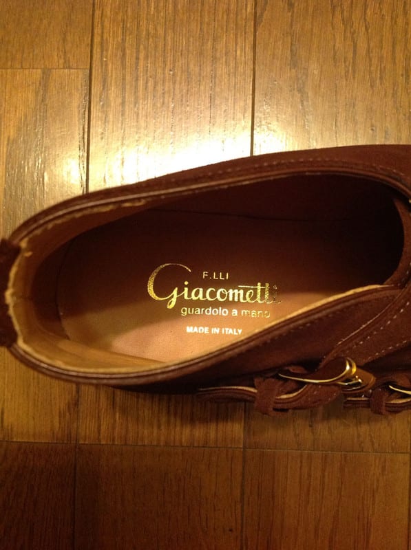 F.lli Giacometti FG241 POLO BROWN(Last:Massimo Size:41) - お買いモノ考