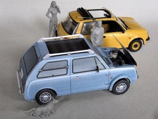 新品・未開封】非売品 チョロQ NISSAN 日産 パオ スケルトン 匿名配送