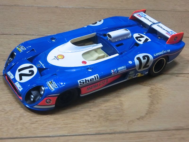 1/24ルマンミニチュア マトラM670B 製作記 製作開始 - sportscar