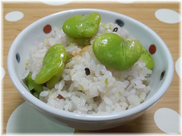 ソラマメごはん