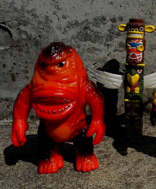 ぶたのはな ソフト焼き玩具 怪獣シリーズ ウー ソフビ ウルトラマン