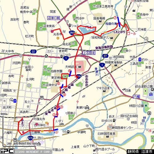 ウォーキングコースは沼津駅～長泉町下土狩駅まで - じいじのコンパス