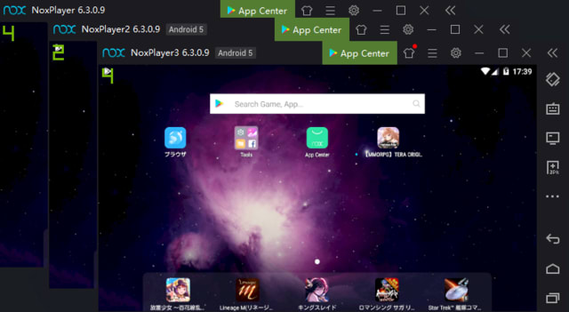 マルチマネージャ機能紹介 Noxplayer