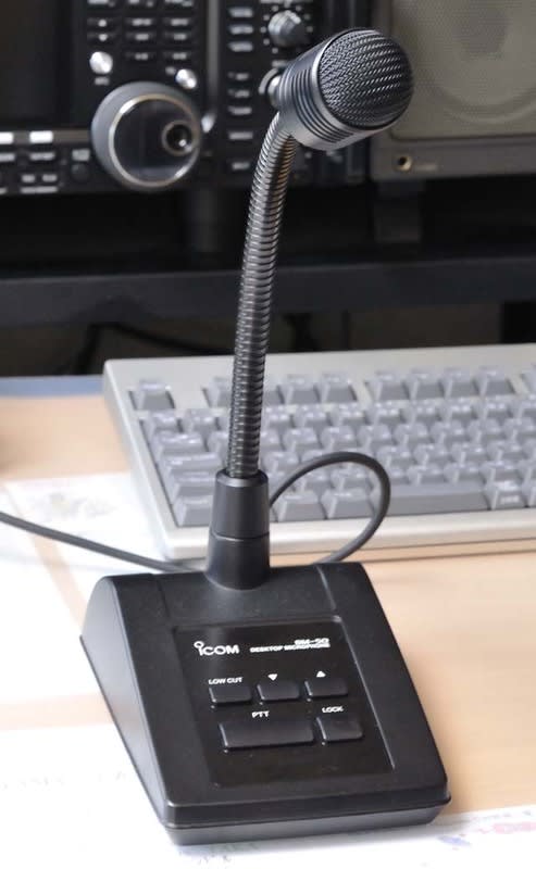 ICOM アイコム SM-50 卓上マイク デスクトップマイク 取説・箱付 ICOM アイコム SM-50 卓上マイク デスクトップマイク 取説・箱付