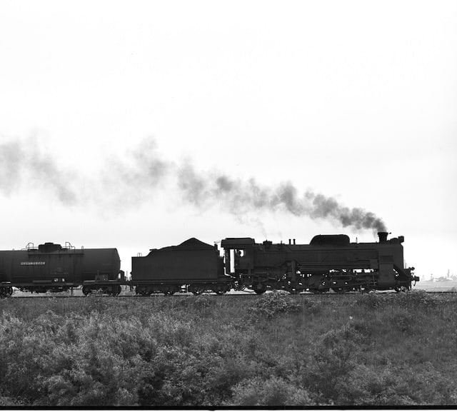 蒸気機関車 横から撮る 懐かしい昭和の情景を追って