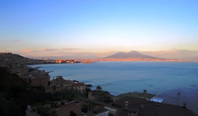 ナポリ湾の夕景 My Special Thanks ナポリ湾の夕景 My Special Thanks