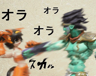 オラオラオラオラオラオラオラオラオラ 部屋とyシャツとメテオ