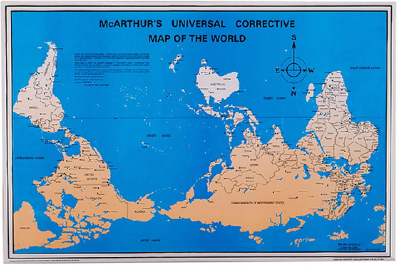 226 マッカーサーの世界地図 地理講義