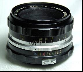 ★動作OK！★ニコン Nikon NIKKOR-H Auto 50mm F2★