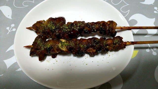 八舟:うなぎ肝焼き