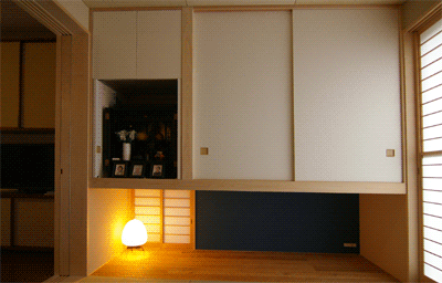 モダン和室 京唐紙の襖 Webオープンハウス 第132話 ライフスタイルをデザインする建築家の ライフスタイル