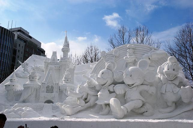 第６０回さっぽろ雪まつり 速報 花遍路