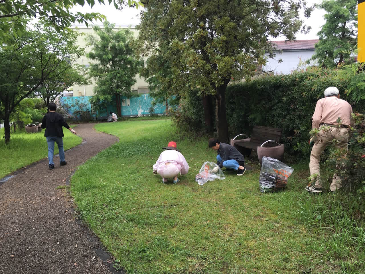 環境美化の日 宮崎市民一斉清掃 輝ける黄昏を目指して