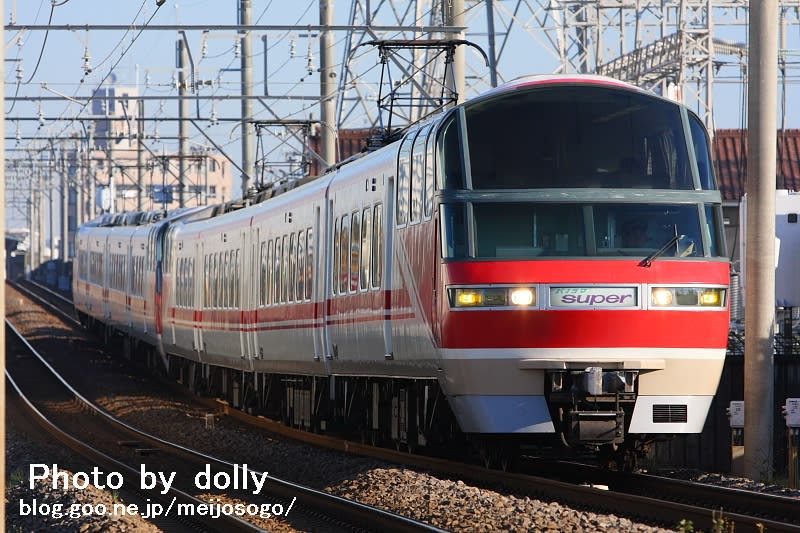 名鉄1000系1007F+1021F - 名城総合車両区