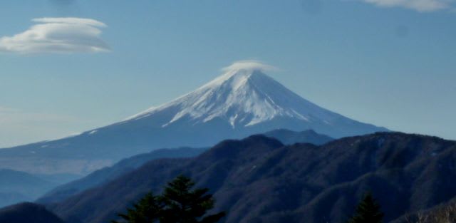 大峠からの富士山