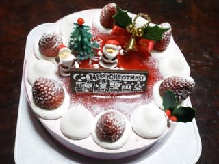ケーキ工房モンテさんのクリスマスケーキ さののいもろぐ