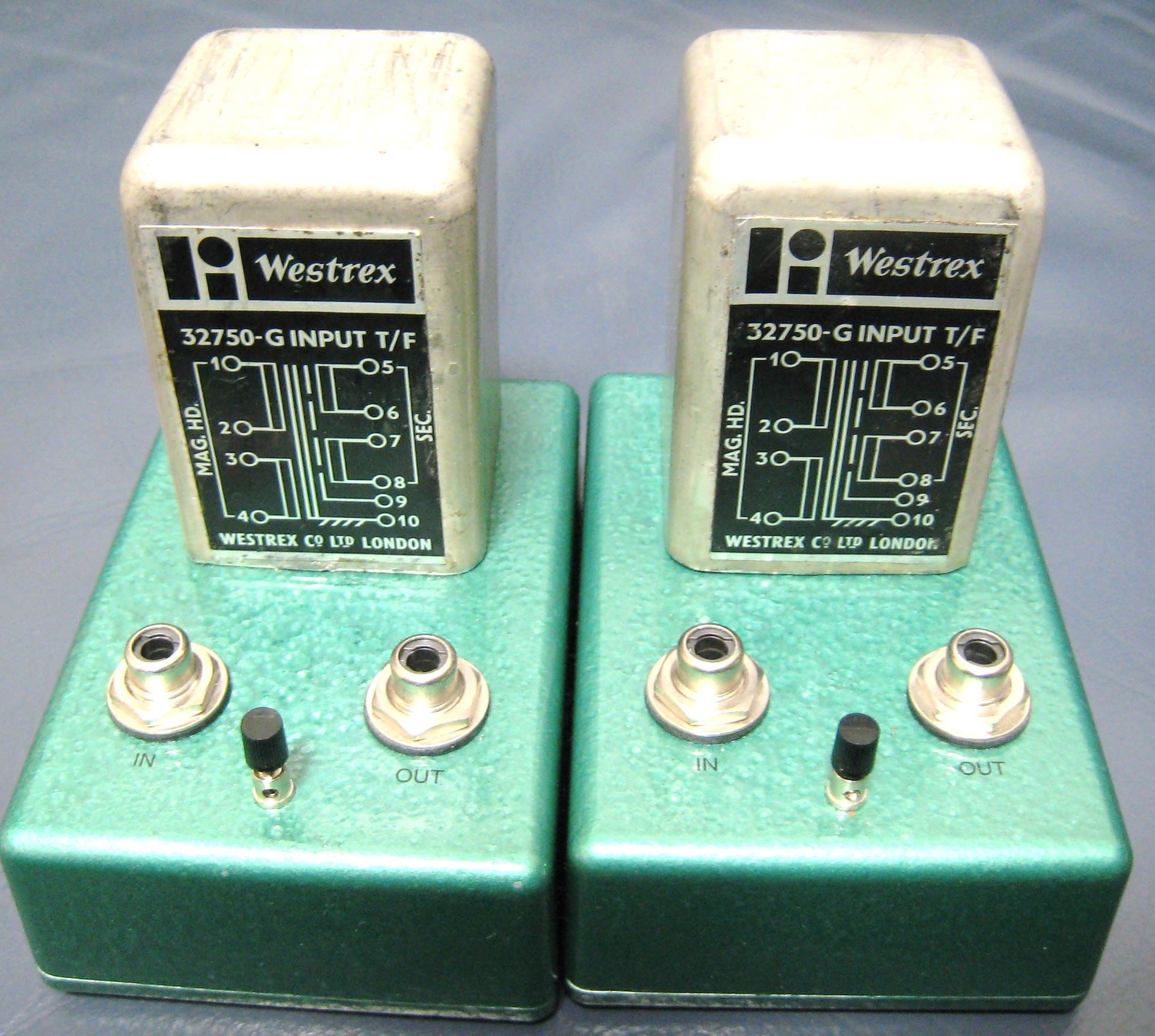 Westrex 32750G MC昇圧トランス - Western Electric 何でも骨董団 Westrex 32750G MC昇圧トランス - Western Electric 何でも骨董団