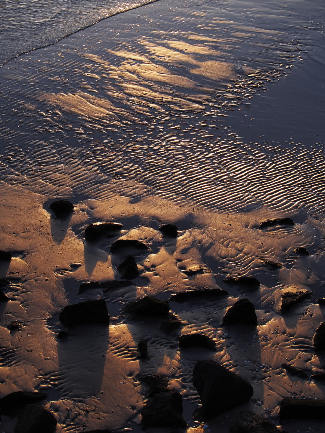 夕景　～近所の海辺にて～の画像