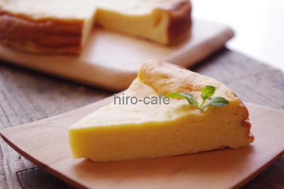 ミキサーで簡単じゃがいもチーズケーキ Hiro Cafe Hiro Cafe