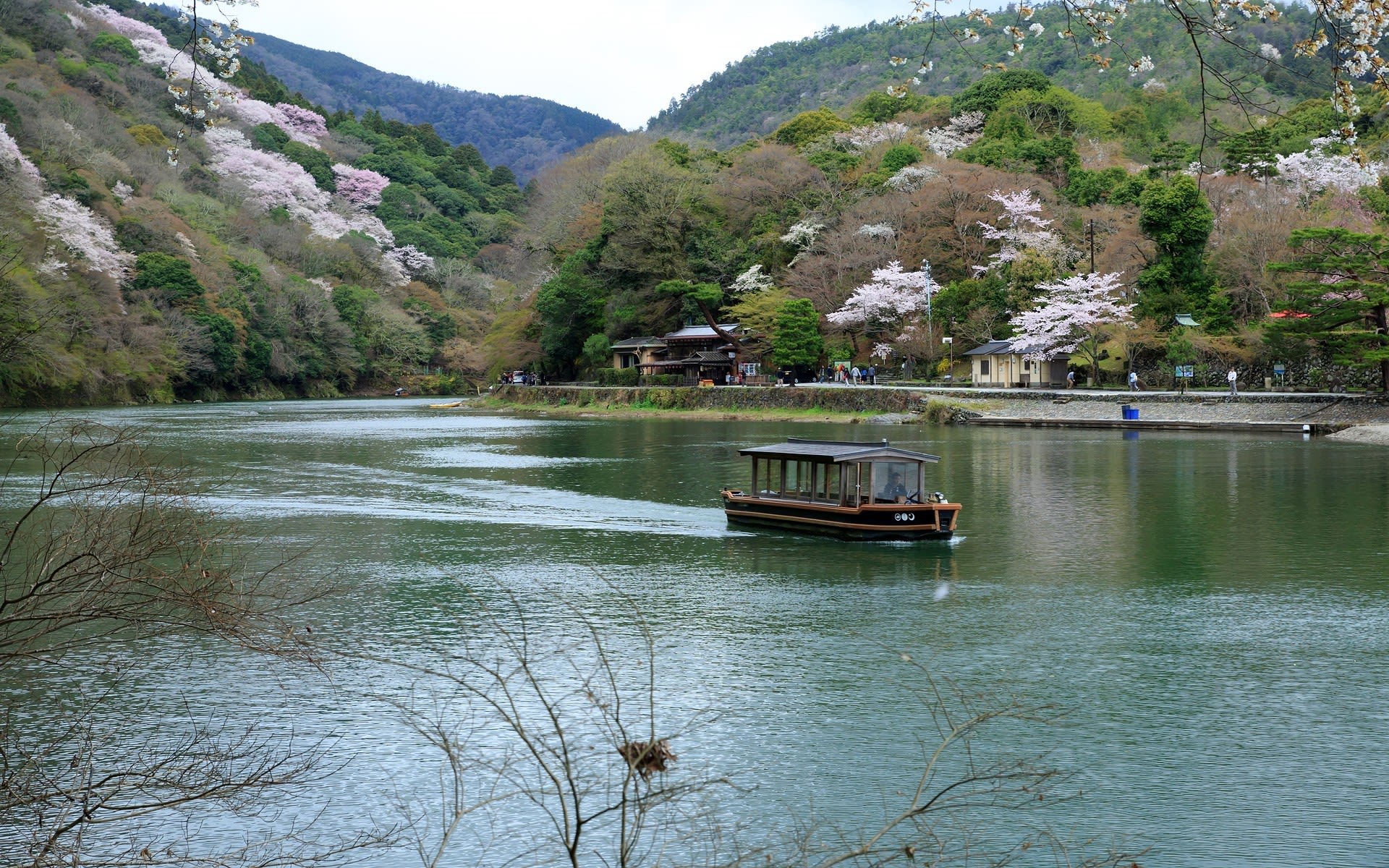 17年春の京都 嵐山の壁紙その2 計10枚 壁紙 日々駄文