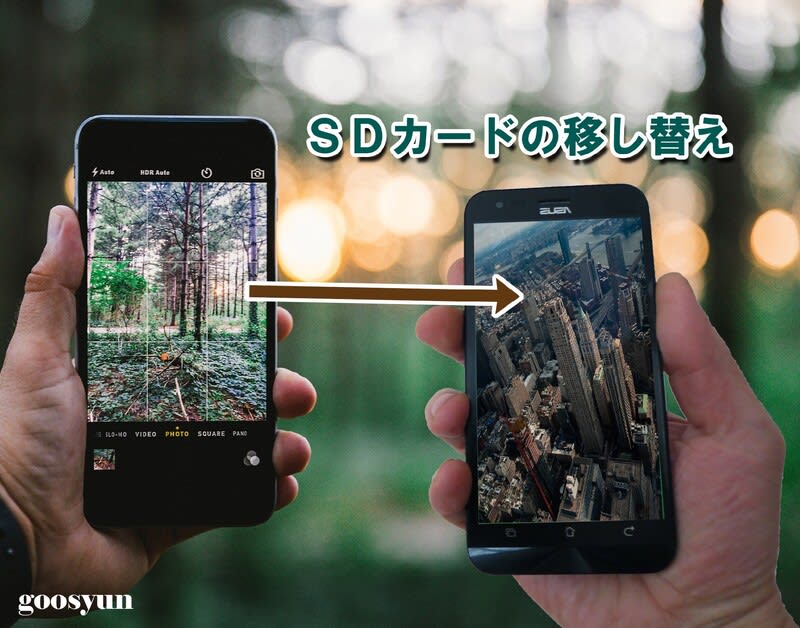 Sdカードを別のスマホに差し替えて使用 パソコン悪戦苦闘記録 Sdカードを別のスマホに差し替えて使用 パソコン悪戦苦闘記録