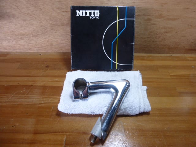NITTO N.J.PRO 58° クロモリステム - Kinoの自転車日記