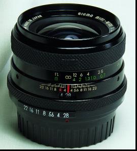 第435沼】SIGMA MINI-WIDE multi-coated 28mm F2.8 シグマの広角単焦点 ...