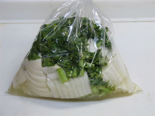大根漬け