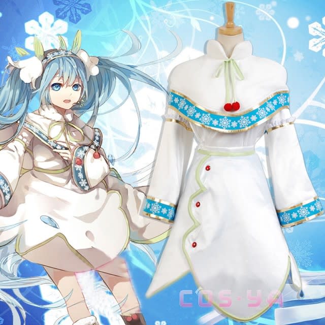 雪ミク 2019 ドレス コスプレ衣装 フルセット - rehda.com