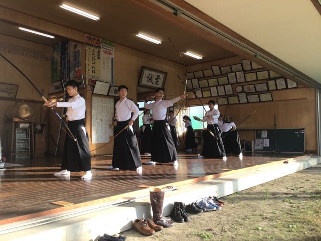 令和元年度中学弓道部発表会 長野日本大学中学 高等学校弓道部