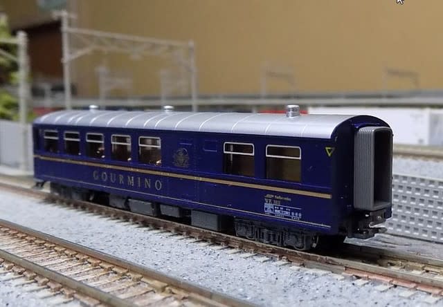 アルプスの青いレストランカーWR3811 GOURMINO 5280  鉄道模型 客車  最終決算 KATO Nゲージ
