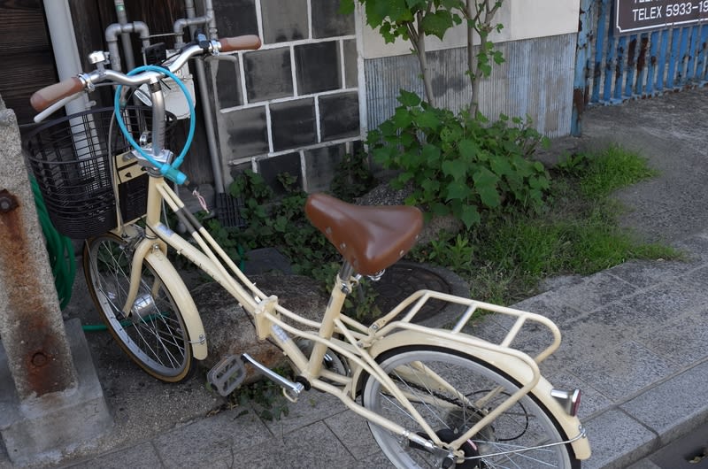 倉敷美観地区で見かけた自転車たち 歌のようにphoto
