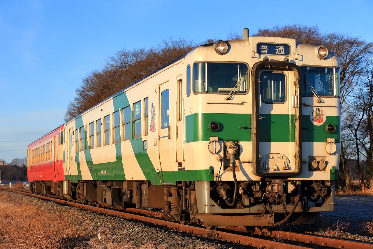 2016.12.25 烏山線キハ40形 - 気まぐれ撮影記 2016.12.25 烏山線キハ40形 - 気まぐれ撮影記