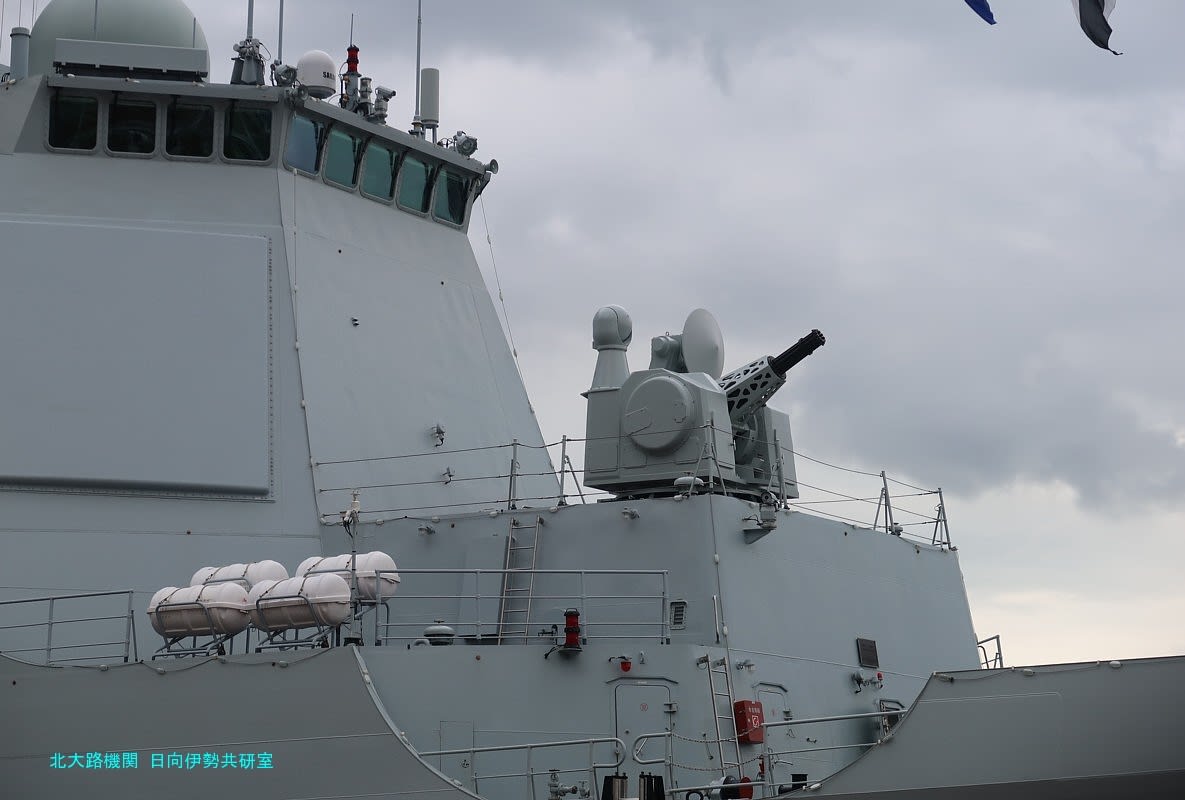 G7x撮影速報 中国海軍太原 052d型 昆明級駆逐艦 晴海埠頭親善訪問 19 10 15 北大路機関