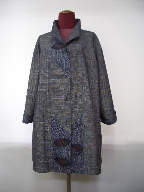 紬の着物からジャケット - ☆福井工芸・洋服お直し隊・着物、帯の甦ら 