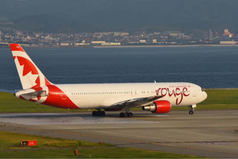 エア カナダ 10年ぶり関空就航の初日です ボーイング787 ふくちゃんのブログ 飛行機 風景写真