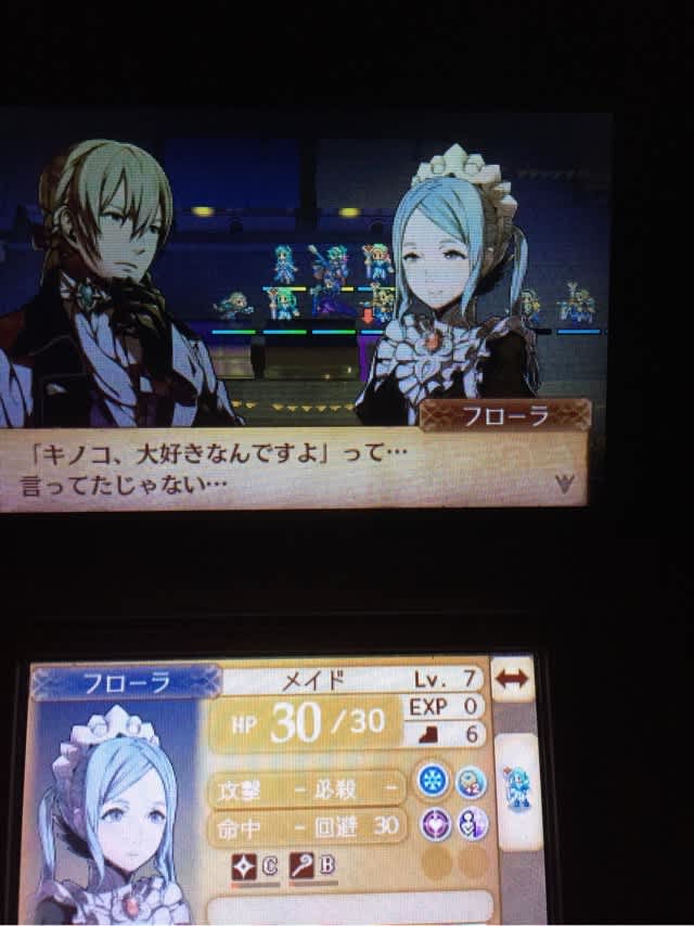 ファイアーエムブレム 絆の暗夜祭 ジョーカーさん フローラ会話 やま うみ