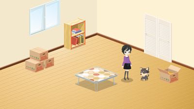 nctr0001.jpg: ニコッとタウンの引っ越し直後の部屋