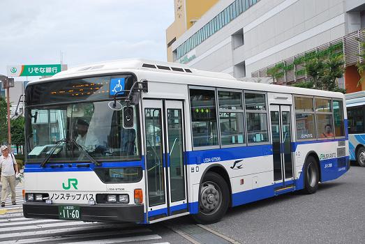 ｊｒバス関東土浦支店のノンステ 斬剣次郎の鉄道 バス斬り