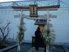 ラゾーナ川崎、出雲神社