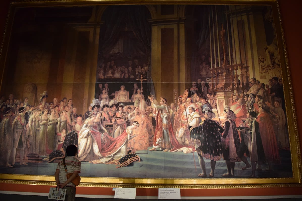 #283 -’16. 皇帝ナポレオン1世と皇后ジェゼフィーヌの戴冠、絵画と陶板画 - 週末を原村で