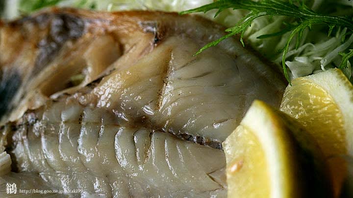 エボダイの開き焼き 鏡面界 魚食系女子の気まぐれ雑記帖