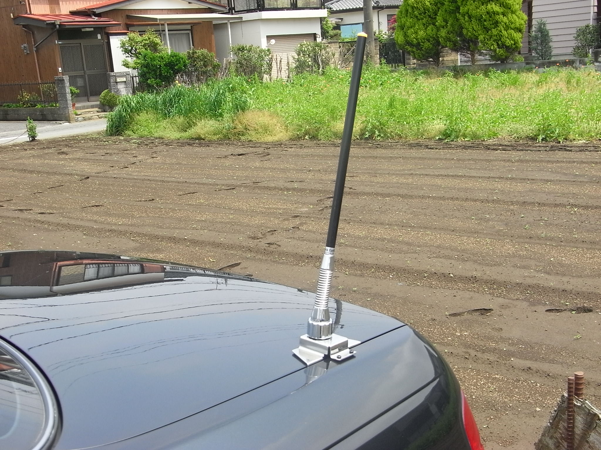 自動車電話アンテナアース Car Phone Look S Ground Antenna Kenken Style Nissan Hy33 Cedric Dress Up