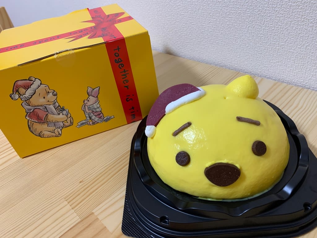 781 セブンイレブン クリスマスケーキ くまのプーさん ブログ プーさんが大好きなみほの日記 100エーカーの森