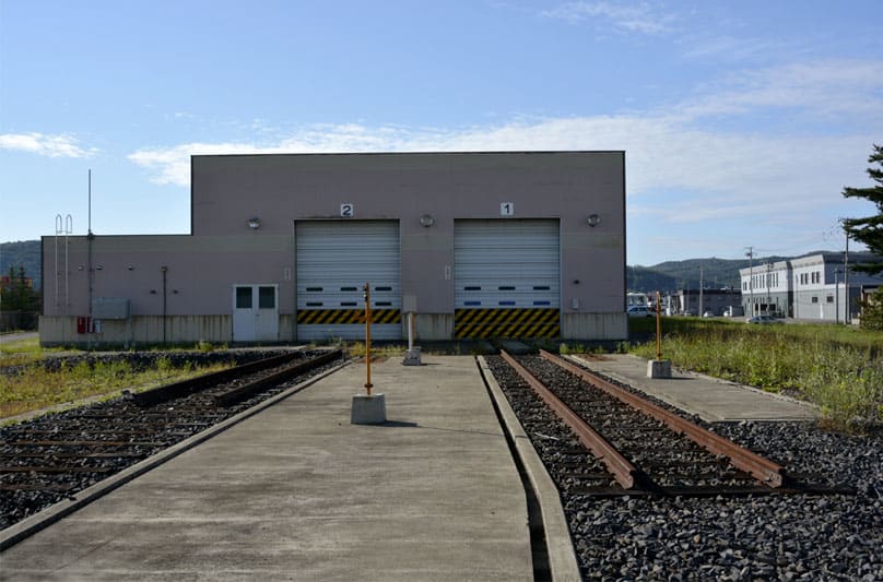 銀河線車庫 北海道ちほく高原鉄道ふるさと銀河線 9月7日 14年 Model 107 銀河線車庫 北海道ちほく高原鉄道ふるさと銀河線 9月7日 14年 Model 107
