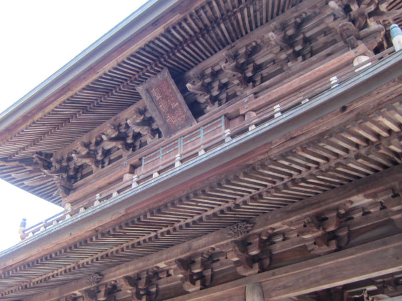 円覚寺 水彩画 山門