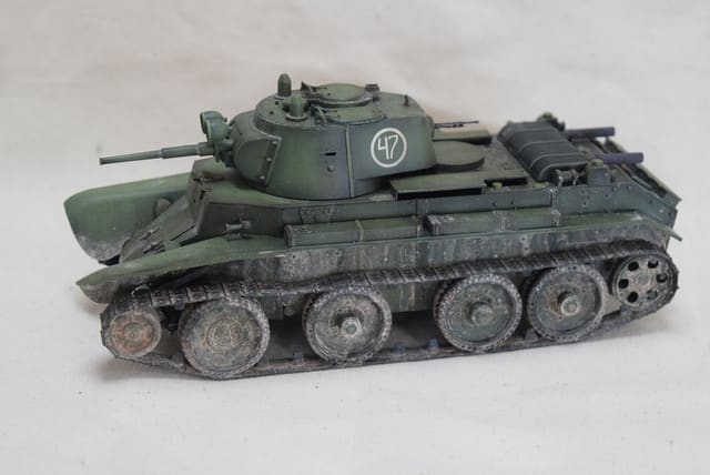 1/35 BT-7M快速戦車 完成!! - まっさんの模型屋blog 1/35 BT-7M快速戦車 完成!! - まっさんの模型屋blog