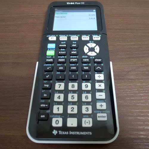 TEXAS INSTRUMENTS TI-84 Plus CE グラフ関数電卓 - 文房具をさがしに